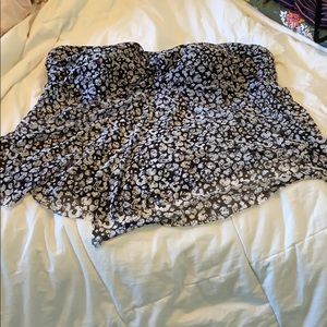 Ava and Viv Leopard Swim Top